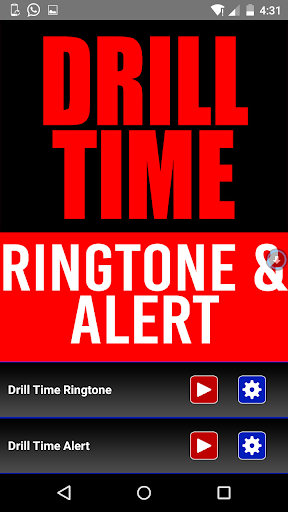 Drill Time Ringtone and Alert