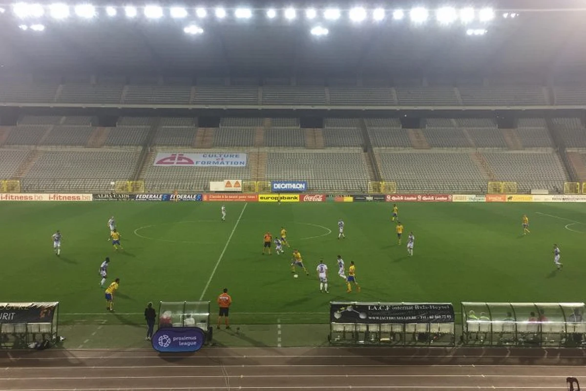 L'Union ne gardera pas un bon souvenir du Stade Roi Baudouin