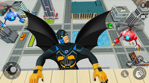 Screenshot Flying Bat Robot Car Transform