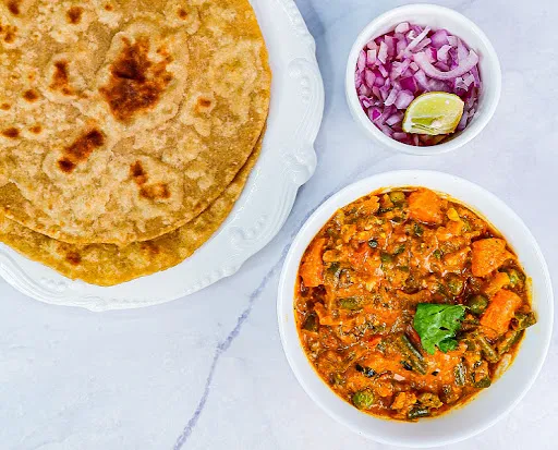 Mix Vegetable & Paratha