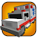 Ambulance in a hurry icon