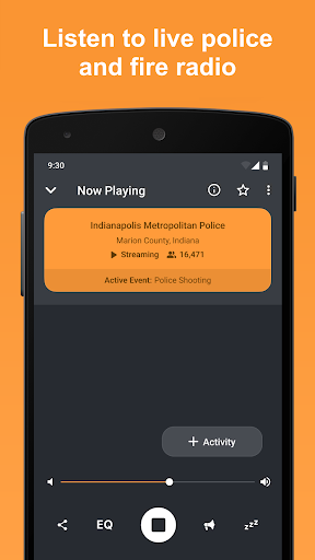 Screenshot Scanner Radio - Police Scanner