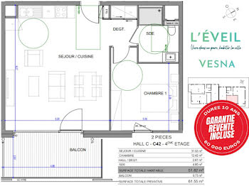 appartement à Annecy-le-Vieux (74)