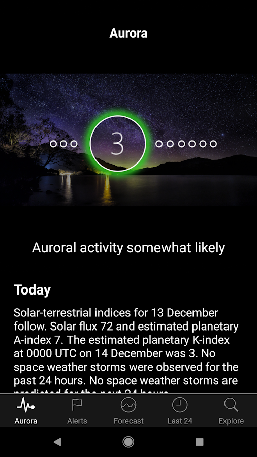    Space Weather App- screenshot  