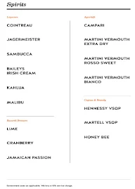 Bombay Brasserie menu 8