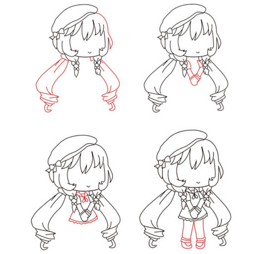 How to draw gacha life