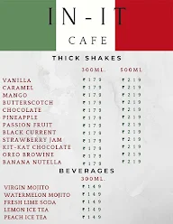 In-It Cafe menu 2