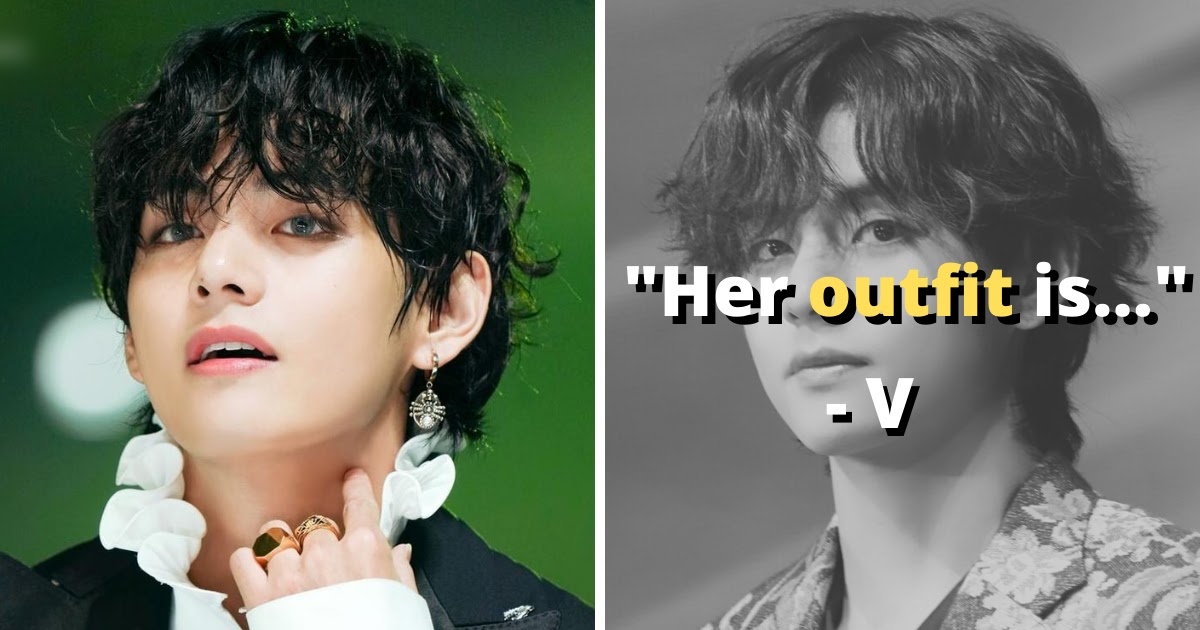 BTS's V Once Proved His Fashion Designer Knowledge About A Female Idol's  Outfit - Koreaboo