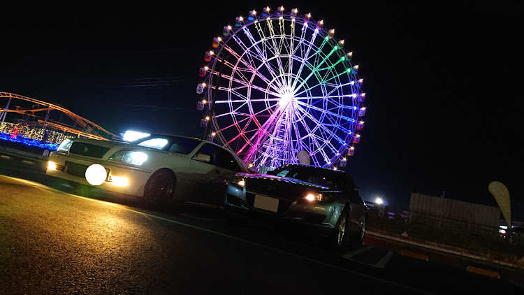 クラウンアスリートの友達とコラボ！！・17クラウン・rx-8・観覧車に関するカスタム事例の投稿画像1枚目