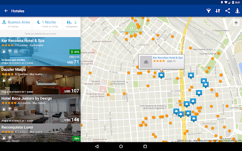 Despegar.com Hoteles y Vuelos Screenshots 1