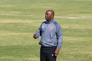 Al Ahly SC coach Pitso Mosimane during the CAF Champions League Quarter Final, 2nd Leg match between Mamelodi Sundowns and Al Ahly SC at Lucas Moripe Stadium.