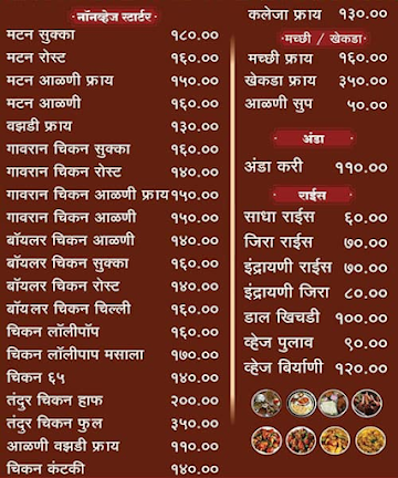 Hotel Gangasagar Veg-Nonveg menu 