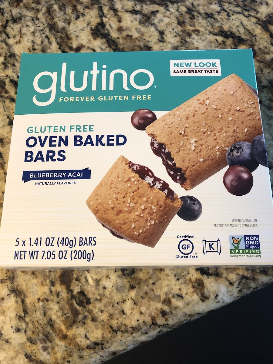 Oven Baked Bars (Blueberry)