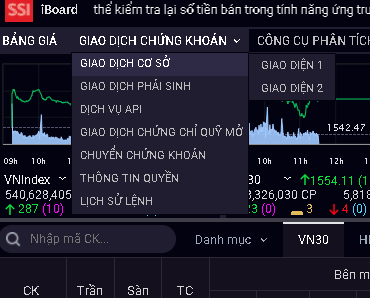 ứng dụng theo dõi thị trường chứng khoán