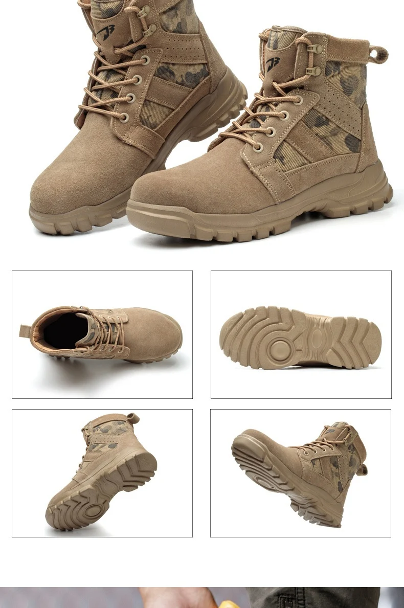 Title 7, Botas de combate protectoras para exteriores co...