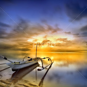 Sunrise by Herry Suwondo - Landscapes Waterscapes