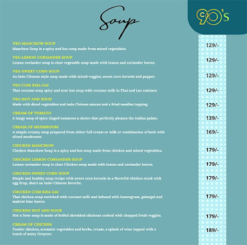 90's Rectitude Family Restaurant And Lounge Bar menu 