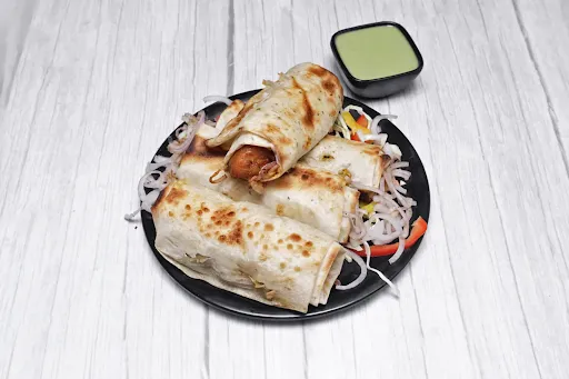 Soya Tikka Tandoori Roll [4 Pieces]