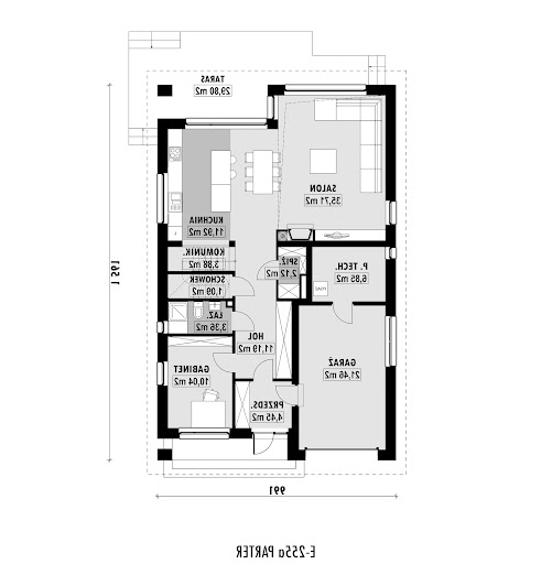 E-255a - Rzut parteru