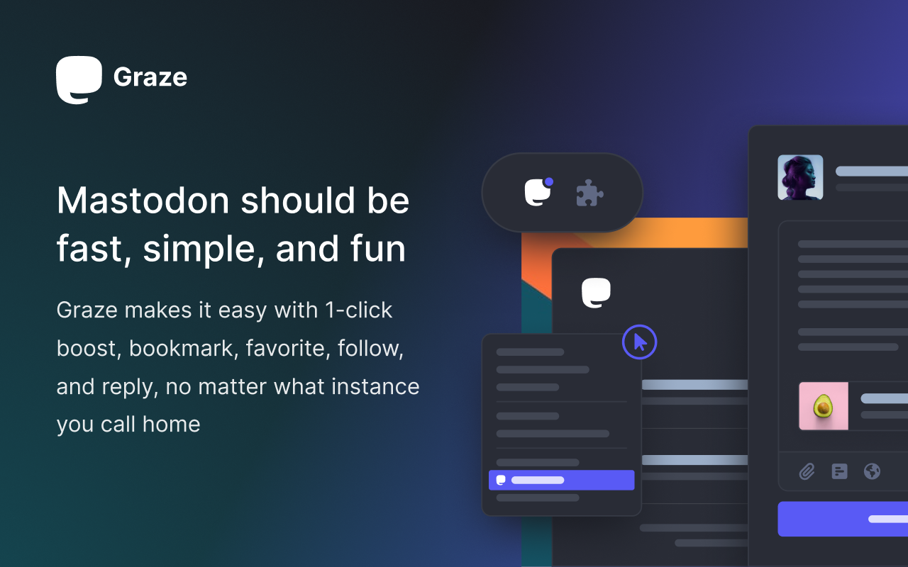 Graze for Mastodon Preview image 2