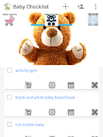 Newborn Baby Checklist Screenshot