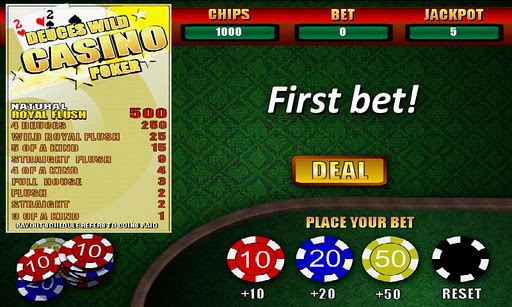 Screenshot Deuces Wild Casino Poker