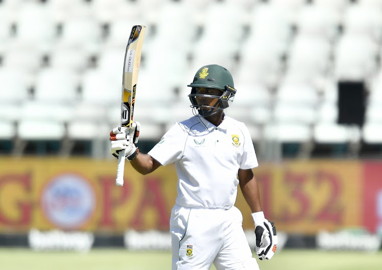 Proteas batter Keegan Petersen is happy to continue batting at number three. Picture: ASHLEY VLOTMAN/GALLO IMAGES