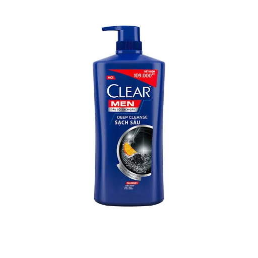 Dầu gội CLEAR MEN sạch sâu 900g