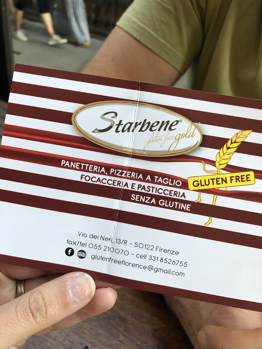 Gluten-Free at Starbene Gluten Free