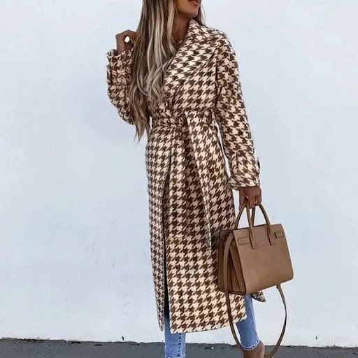 Title 7, Womens Jacket Thicken Turn Down Autumn Collar ...