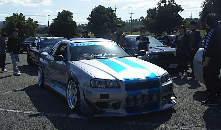 フェアレディZのワイルドスピード・ブライアン仕様・クルマのイベント・宝達志水町総合体育館駐車場に関するカスタム事例の投稿画像5枚目