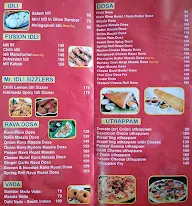 Mr.Idli Xpress menu 1