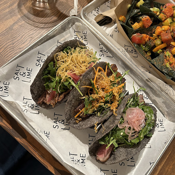 Trio of Tacos (Short Rib, Pork, Steak)