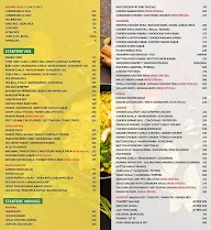 Sindhoora Chairmen's Barbeque, Kanakapura menu 1