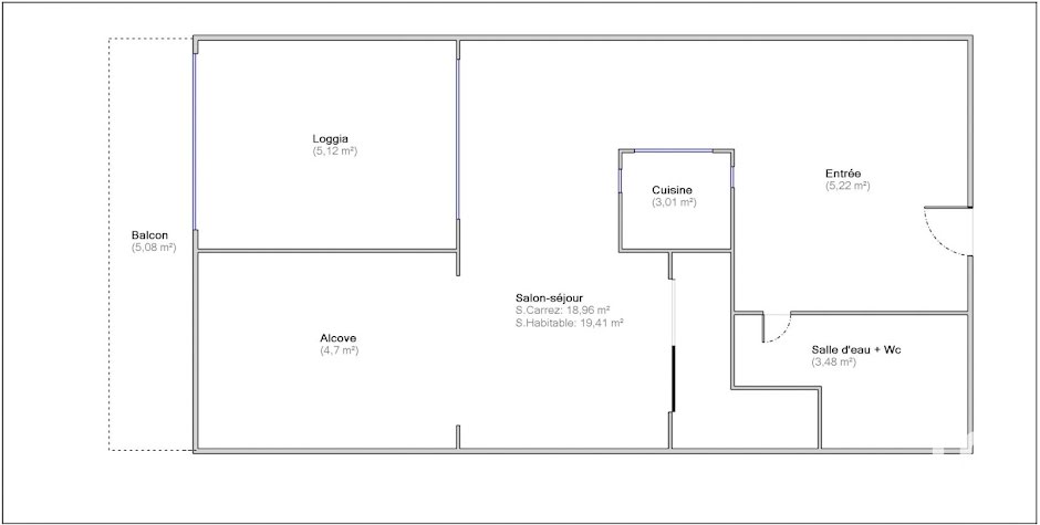 Vente viager 1 pièce 36 m² à Saint-Paul-lès-Dax (40990), 35 000 €