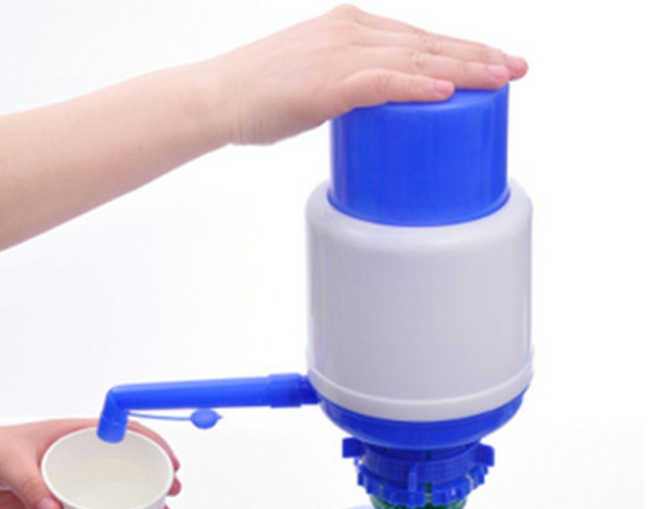 Pompe à Eau Manuelle pour Bouteilles d'Eau Potable Facile à Utiliser Sans Électricité Distributeur Portable Idéal pour Bouteilles Larges