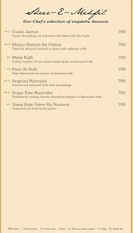 Beluga - The Lalit Mumbai menu 2