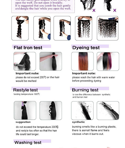 Title 1, Peruvian Human Hair Extensions Body Wave for st...