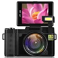 Máy ảnh kĩ thuật số mini tích hợp máy quay phim Aturos ES-CDRW Vlog 2