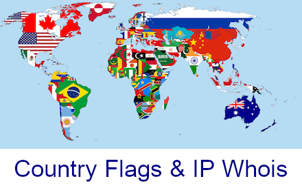 Country Flags & IP Whois Preview image 2