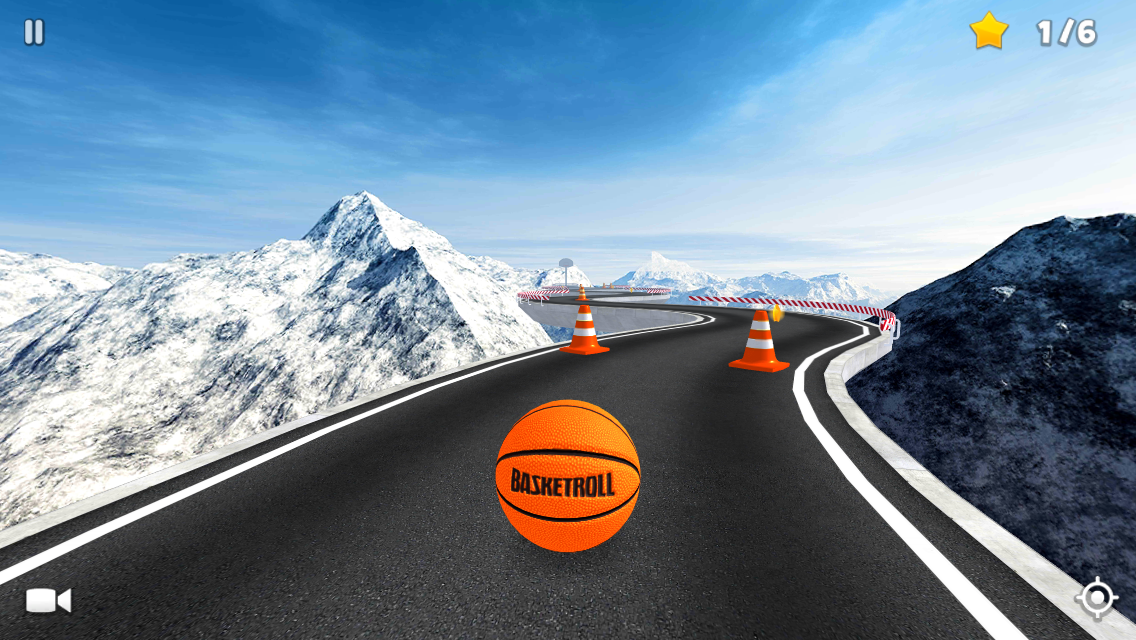    BasketRoll 3D: Rolling Ball- screenshot  
