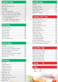 Green Onion Express menu 1