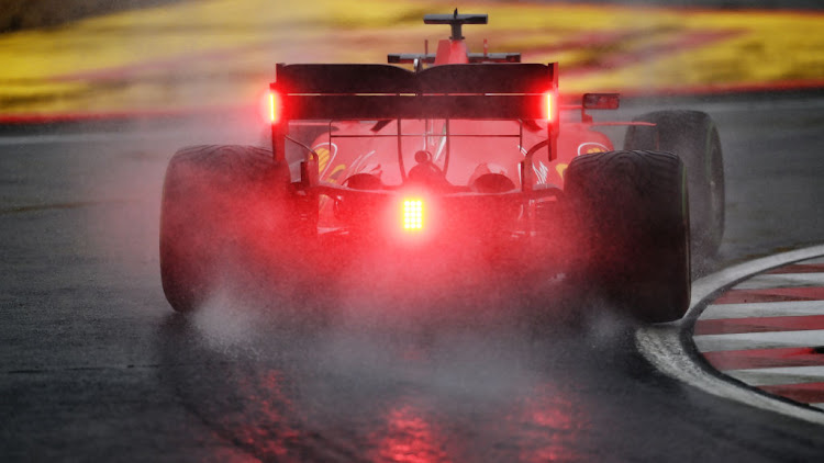 Sebastian Vettel of Germany driving the (5) Scuderia Ferrari SF1000 during practice for the F1 Grand Prix of Hungary at Hungaroring on July 17, 2020 in Budapest, Hungary.