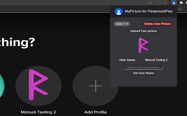 Paramount+ MyPicture: custom profile picture Preview image 3