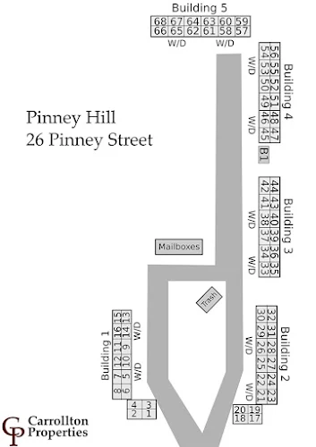 Pinney Hills community map 