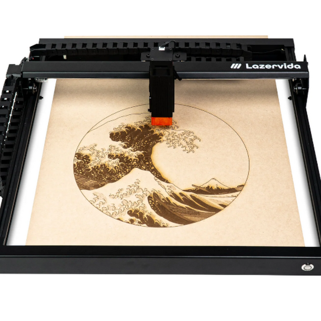 Lazervida 10W Laser Cutter & Engraver by MatterHackers