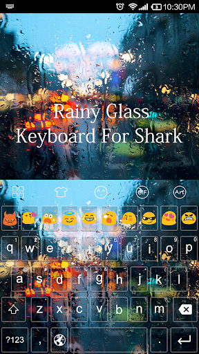 免費下載個人化APP|Rainy Glass Keyboard-Emoji app開箱文|APP開箱王