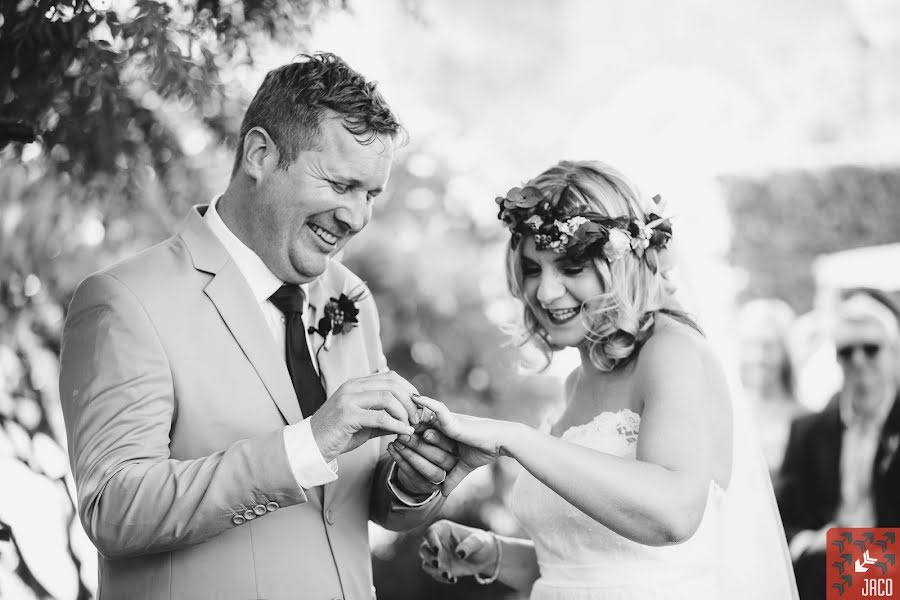 Wedding photographer Jaco Roux (jacoroux). Photo of 1 January 2019