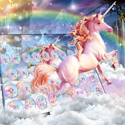 Rainbow Unicorn Keyboard  Icon