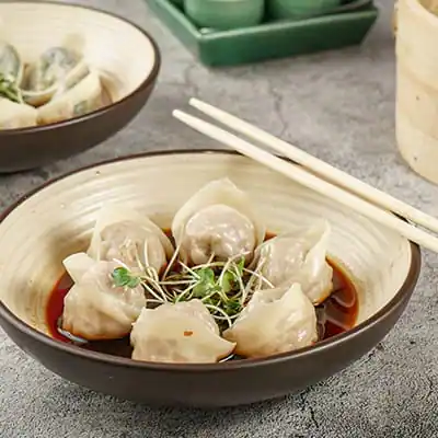 Steamed Chicken Wontons